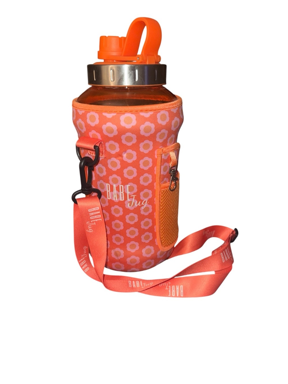 BABE 70oz Water Jug with Strap and Pocket